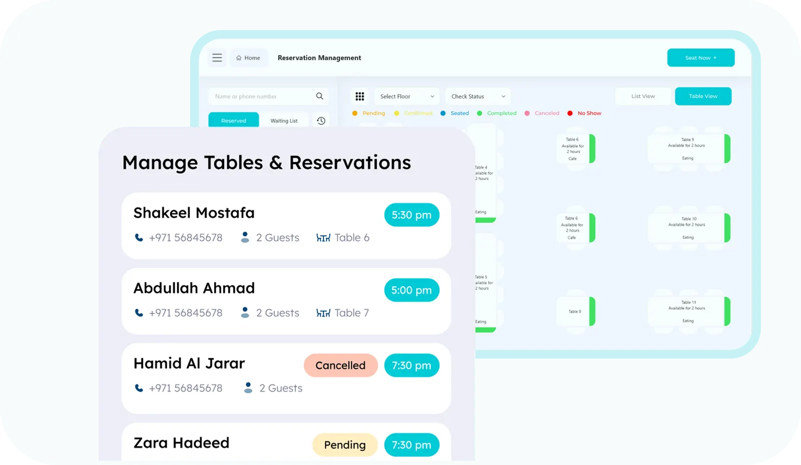 Smarter Reservation Management With Live Floor Insights