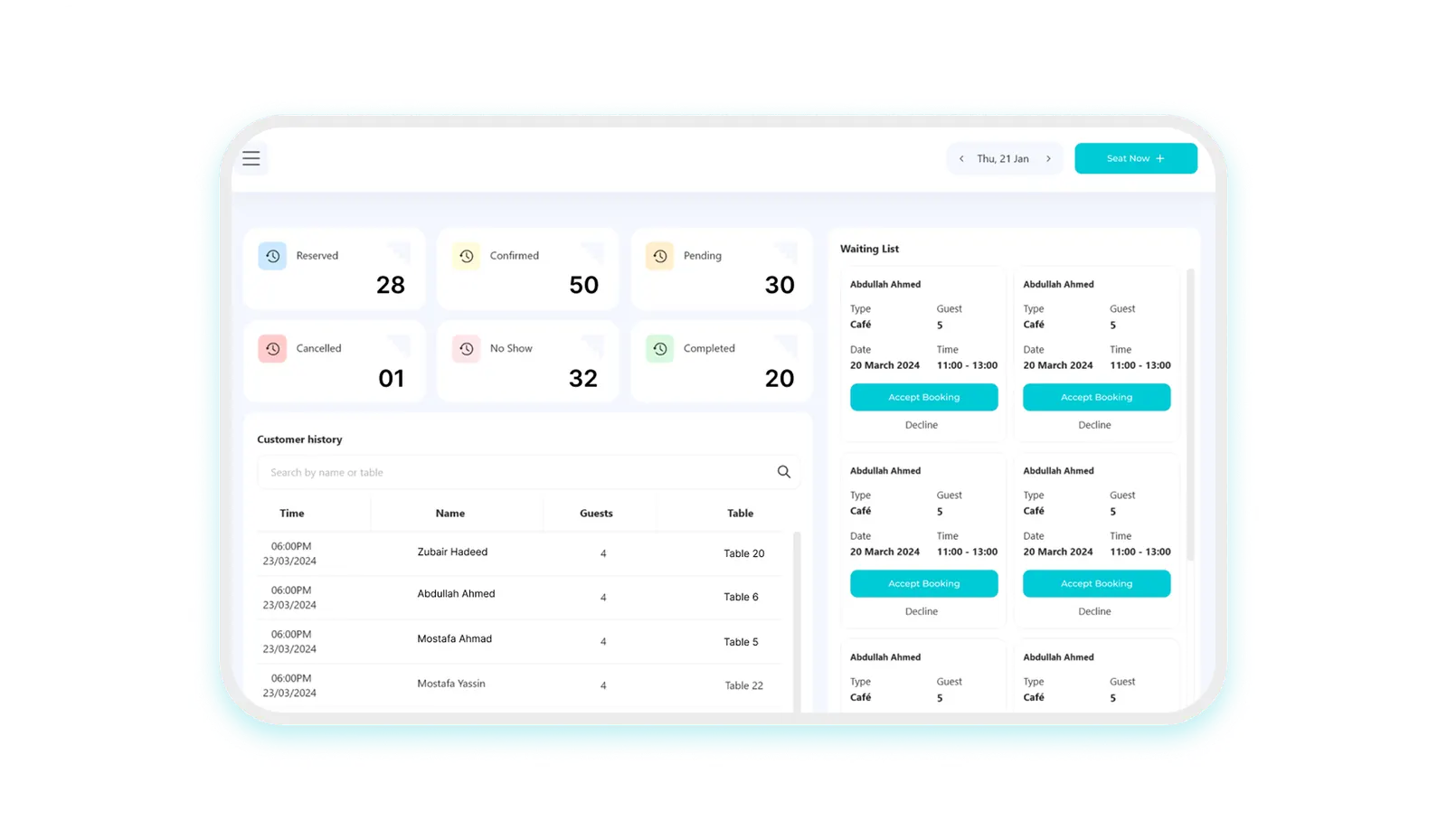 Manage everything under one smart dashboard
